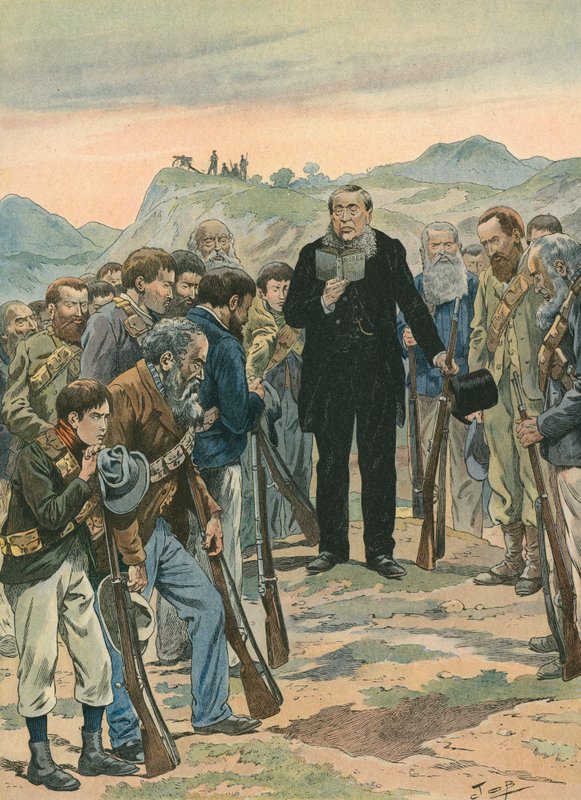Transvaal - Národní píseň od Jacques Marie Gaston Onfray de Breville (Job)