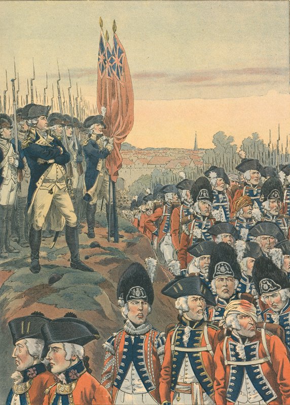 Spojené státy americké – Hail Kolumbie od Jacques Marie Gaston Onfray de Breville (Job)