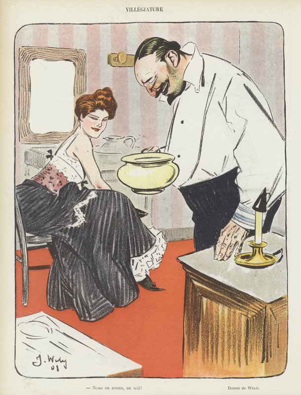 Ilustrace pro Le Rire od Jacques Wely