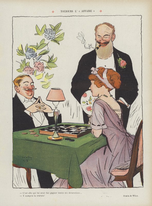 Ilustrace pro Le Rire od Jacques Wely