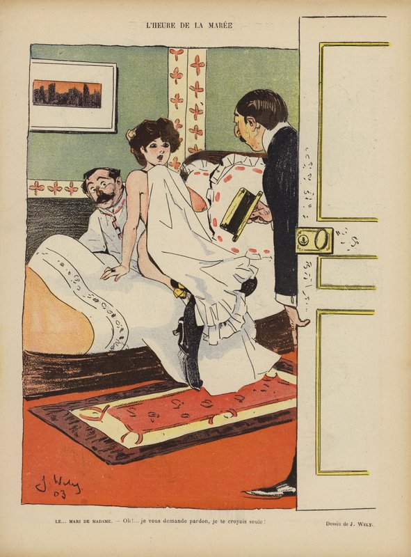 Ilustrace pro Le Rire od Jacques Wely