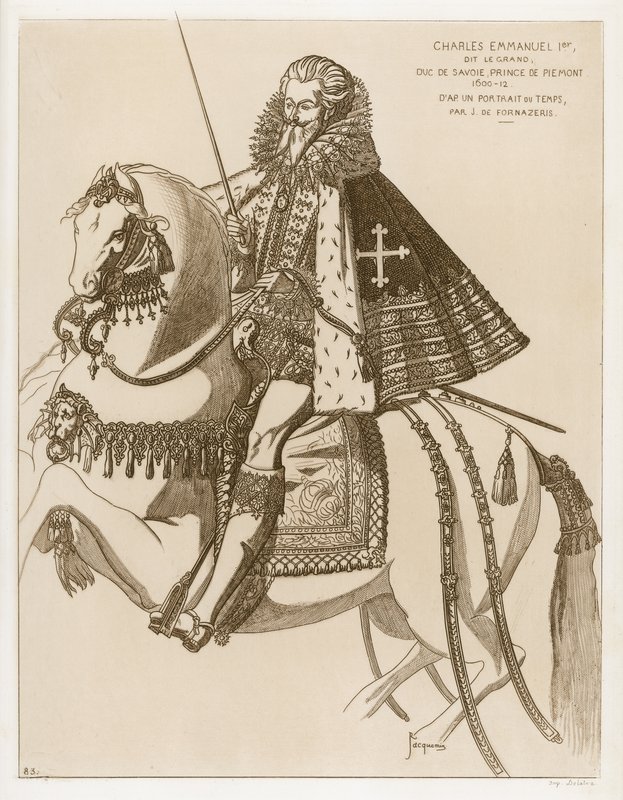 Karel Emmanuel I od Jacques de Fornazeris