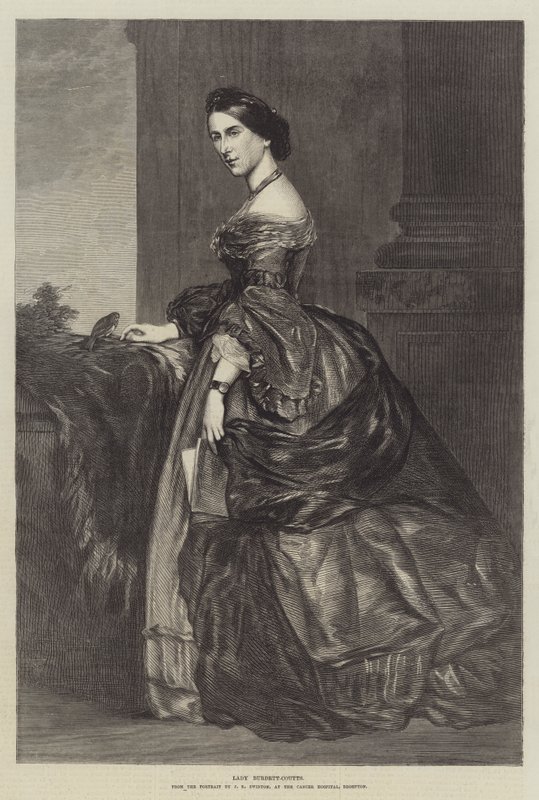 Lady Burdett-Coutts od James Rannie Swinton