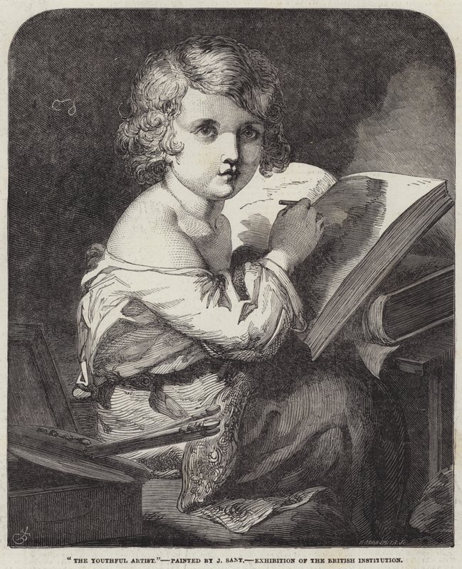 Mladý umělec od James Sant