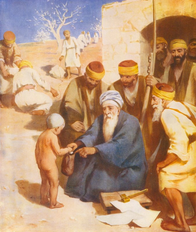 Svatá země: (barevná litografie) od James (after) Clark