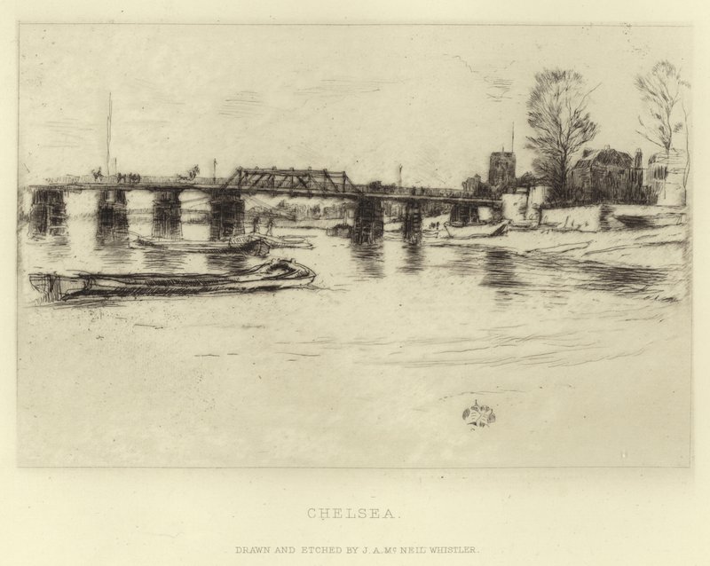 Chelsea od James Abbott McNeill Whistler