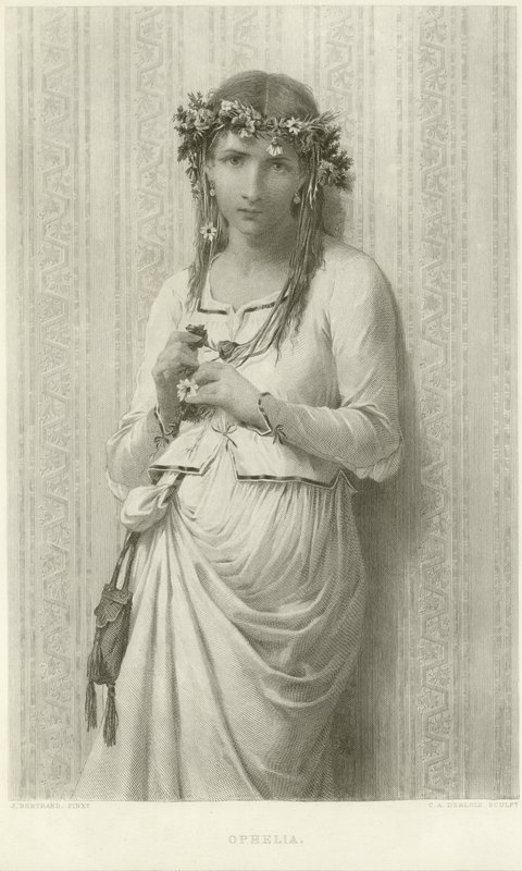 Ofélie (hlubotisk) od James Bertrand