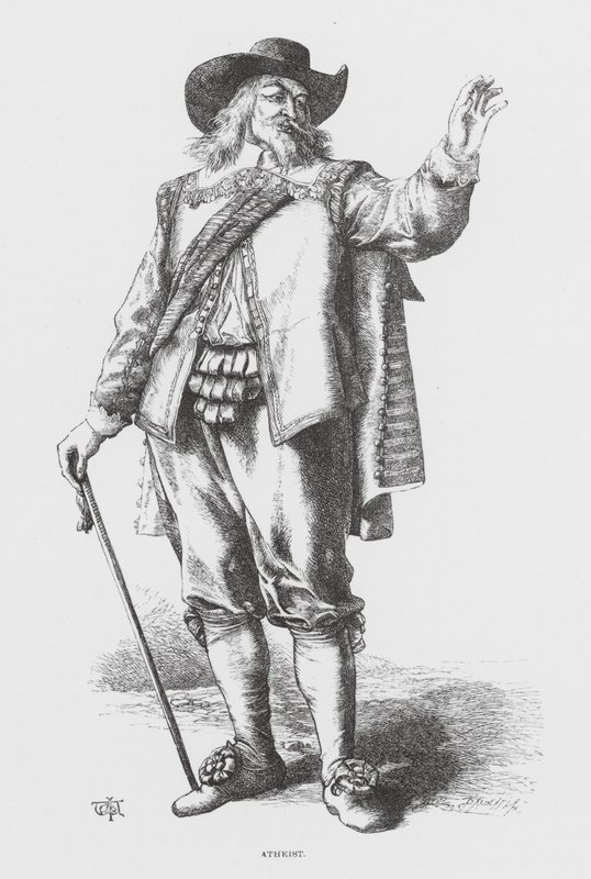 Ateista (rytina) od James Dawson Watson