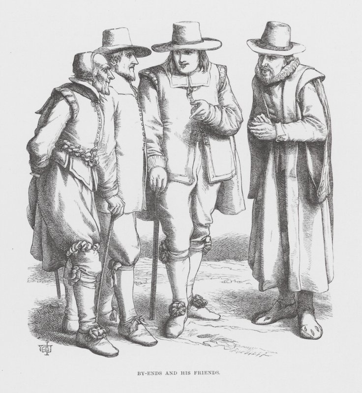 By-Ends a jeho přátelé (rytina) od James Dawson Watson