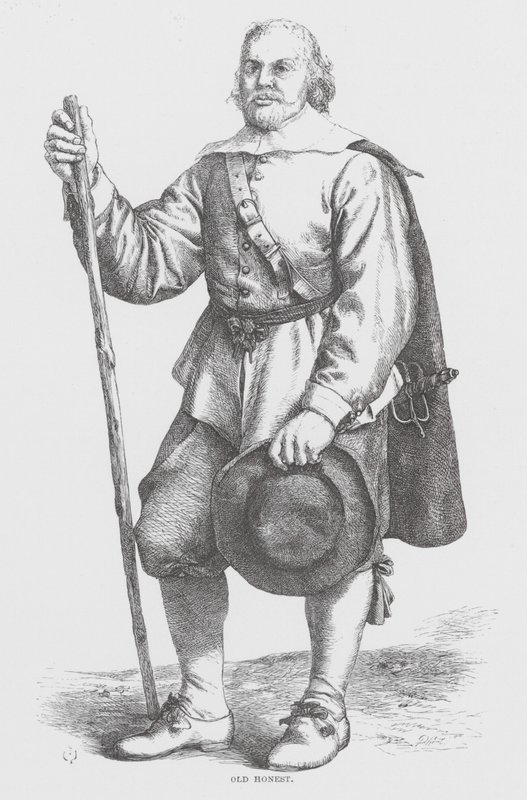 Old Honest (rytina) od James Dawson Watson
