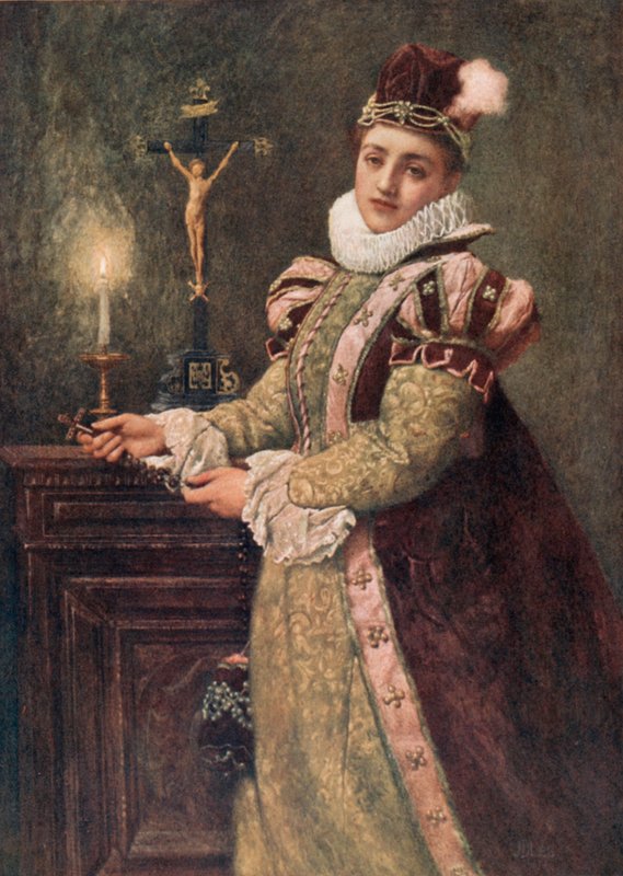 Mary Queen of Scots od James Dromgole Linton
