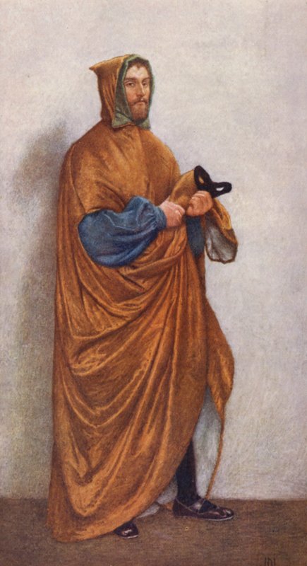 Shakespearův Kupec benátský: (barevná litografie) od James Dromgole Linton