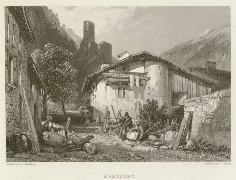 Martigny od James Duffield Harding