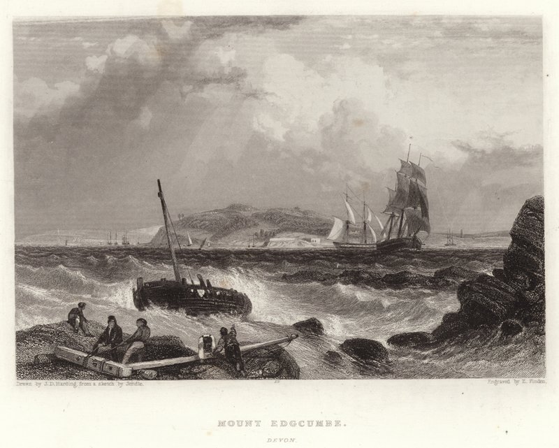 Mount Edgcumbe, Devon od James Duffield Harding
