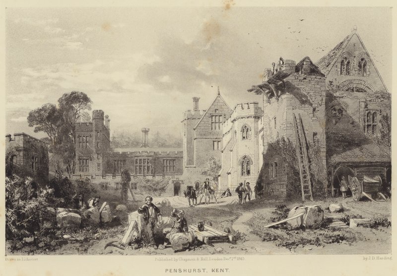 Penshurst, Kent od James Duffield Harding