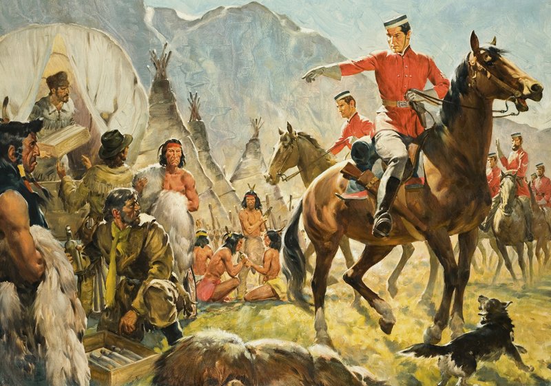 Horalé () a indiáni od James Edwin McConnell