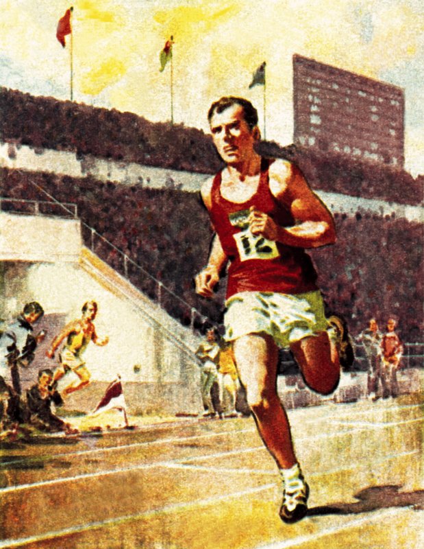 Olympijský maraton od James Edwin McConnell