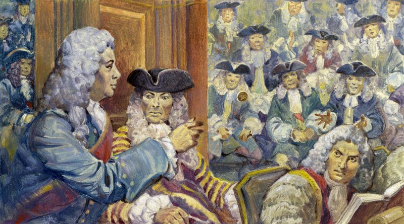 Sir Robert Walpole kdysi vsadil guineu na svou klasickou přesnost a prohrál (kvaš na papíře) od James Edwin McConnell