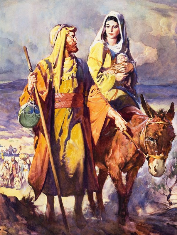 Útěk do Egypta od James Edwin McConnell