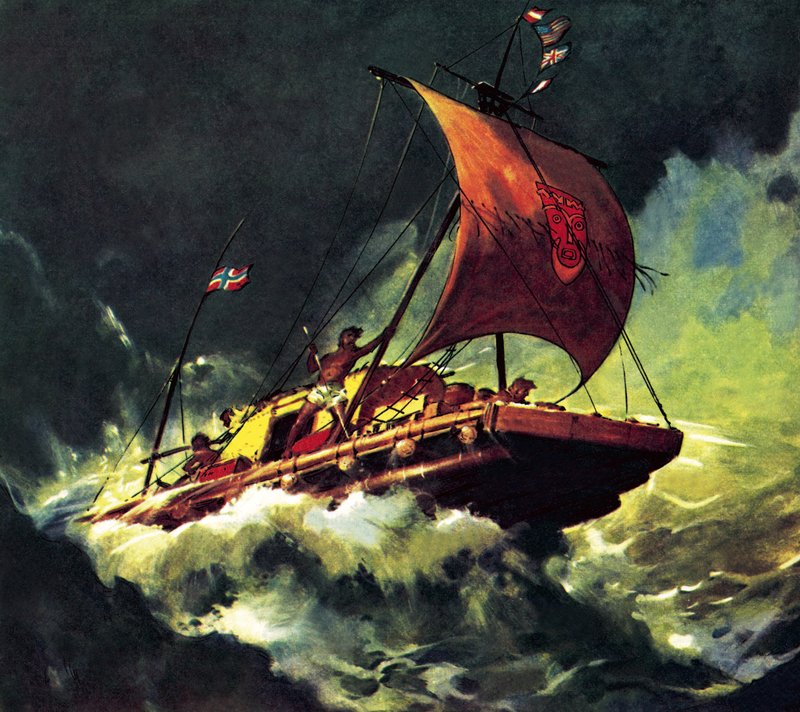 Plavba lodi Kon-Tiki od James Edwin McConnell