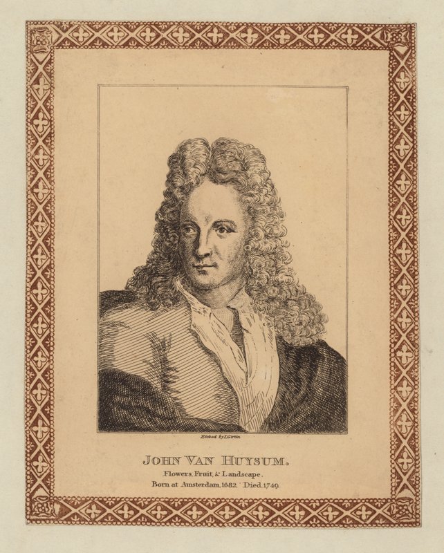 Jan van Huysum nebo John van Huysum, nizozemský malíř od James Girtin
