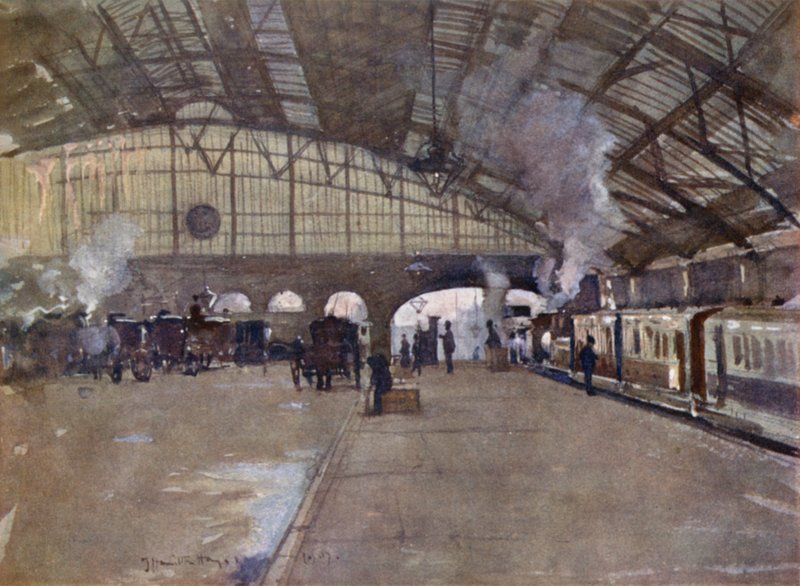 Nádraží Lime Street od James Hamilton Hay