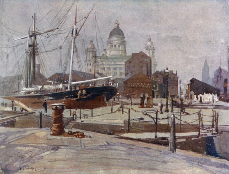 Kanceláře Dock Board z Canning Graving Dock od James Hamilton Hay