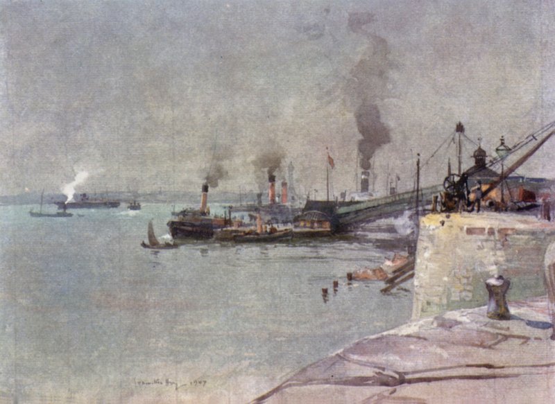 Přistávací plocha, South End od James Hamilton Hay
