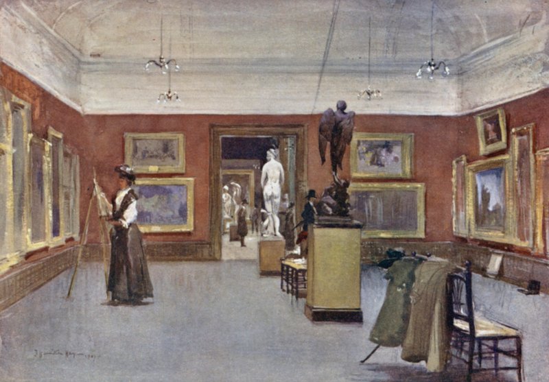 Walker Art Gallery, interiér od James Hamilton Hay