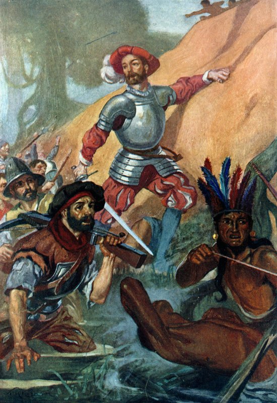 Směle bojoval v přední řadě od James Henry Robinson