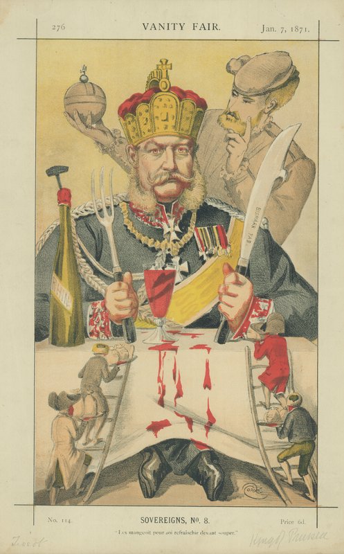 král pruský od James Jacques Joseph Tissot