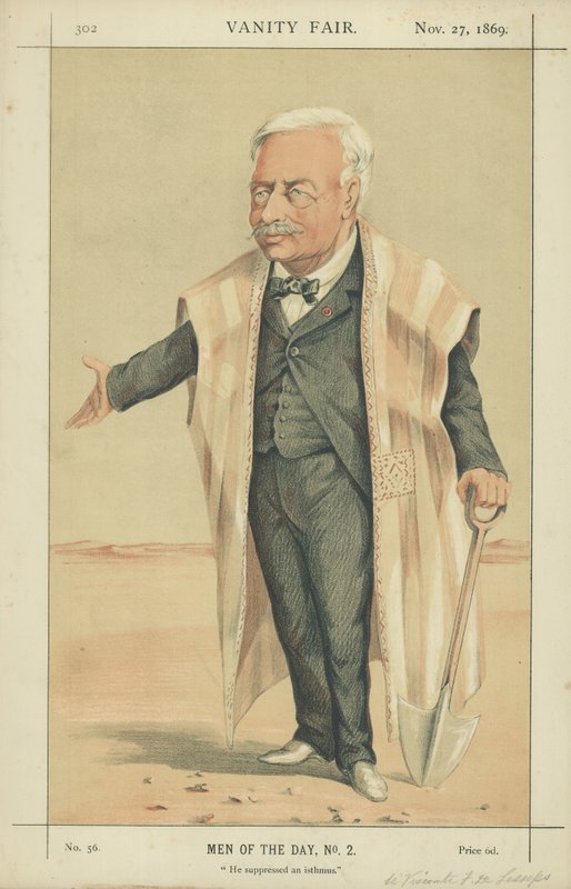 vikomt Ferdinand De Lesseps od James Jacques Joseph Tissot