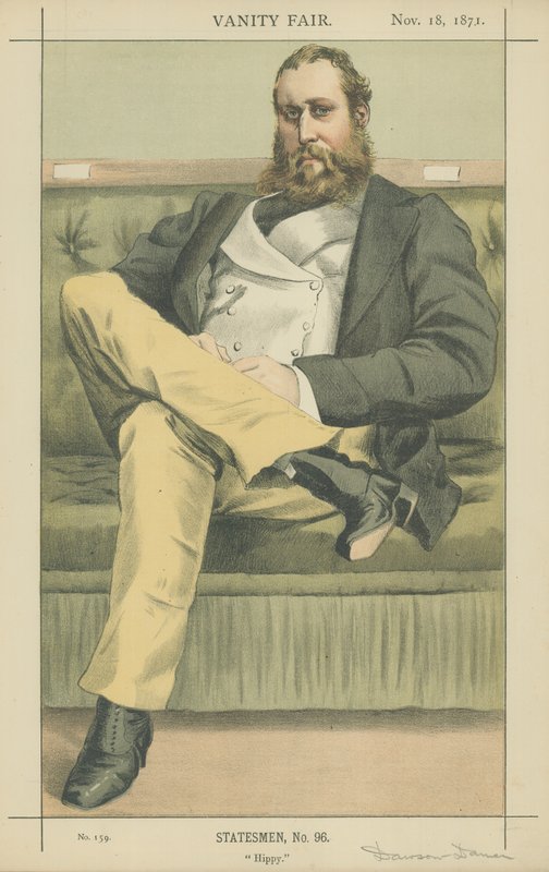 Lionel Seymour William Dawson-Damer (hrabě z Portarlingtonu) od James Jacques Joseph Tissot