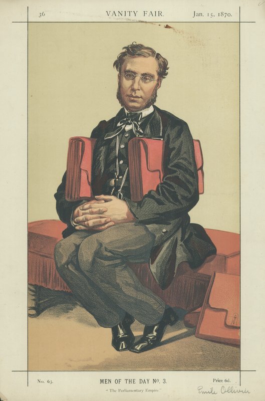 Pan Emile Ollivier od James Jacques Joseph Tissot