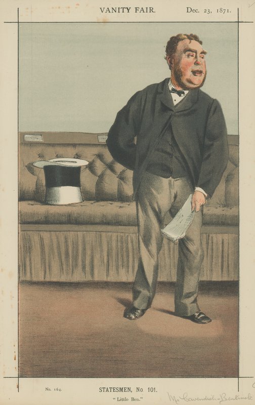 Pan George Cavendish-Bentinck od James Jacques Joseph Tissot