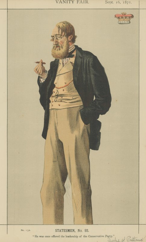 Vévoda z Rutlandu (barevné lito) od James Jacques Joseph Tissot