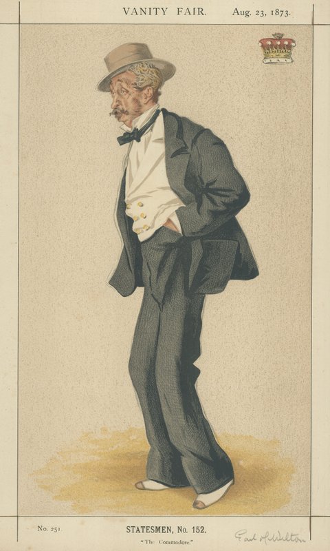 hrabě z Wiltonu od James Jacques Joseph Tissot