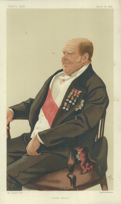 Hon Sir Henry Keppel, admirál flotily od James Jacques Joseph Tissot