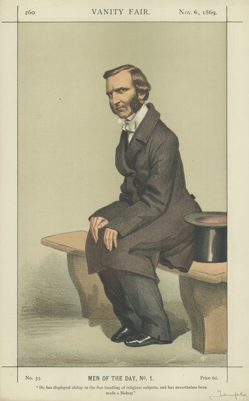 Rev. F Temple, jmenovaný biskup z Exeteru od James Jacques Joseph Tissot