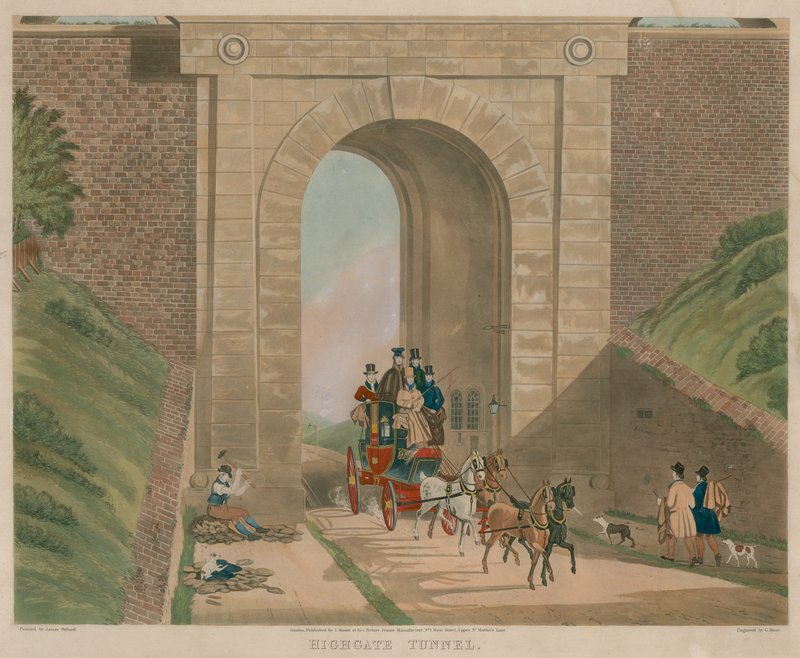 Highgate Archway od James Pollard