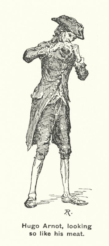 Hugo Arnot, vypadá jako jeho maso (litho) od James Riddel