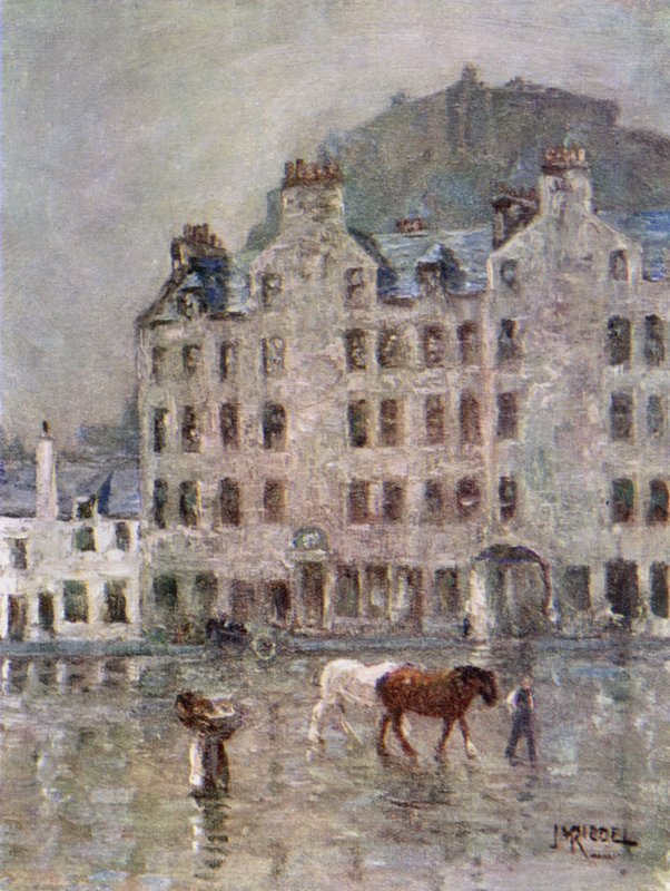 White Hart Inn, Grassmarket od James Riddel