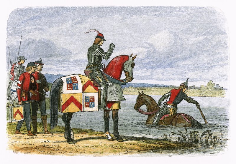 Buckingham považuje Severn za neprůchodný od James William Edmund Doyle