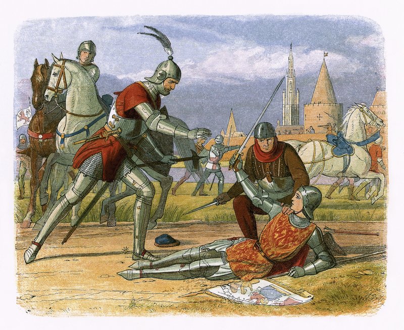 Zajetí Johanky z Arku od James William Edmund Doyle