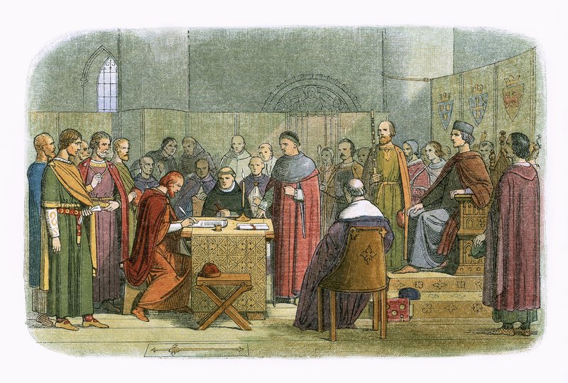 Edward uznán jako vrchnost Skotska od James William Edmund Doyle