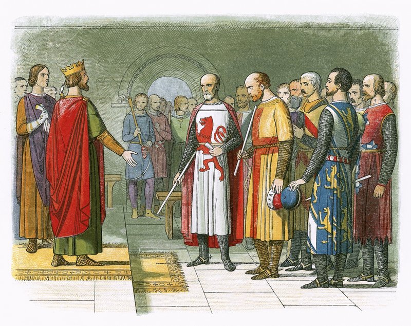 Král Jindřich III a jeho parlament od James William Edmund Doyle