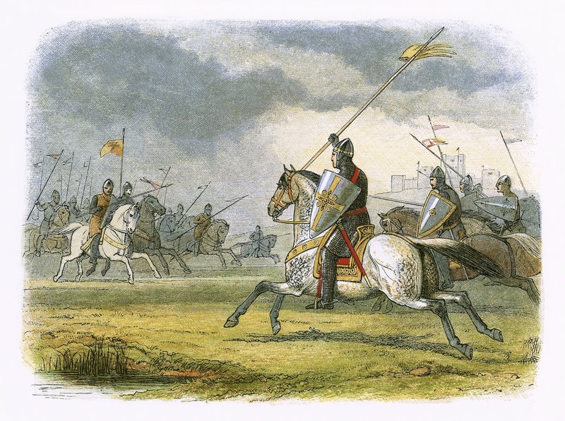 Vilém Lev zajat od James William Edmund Doyle