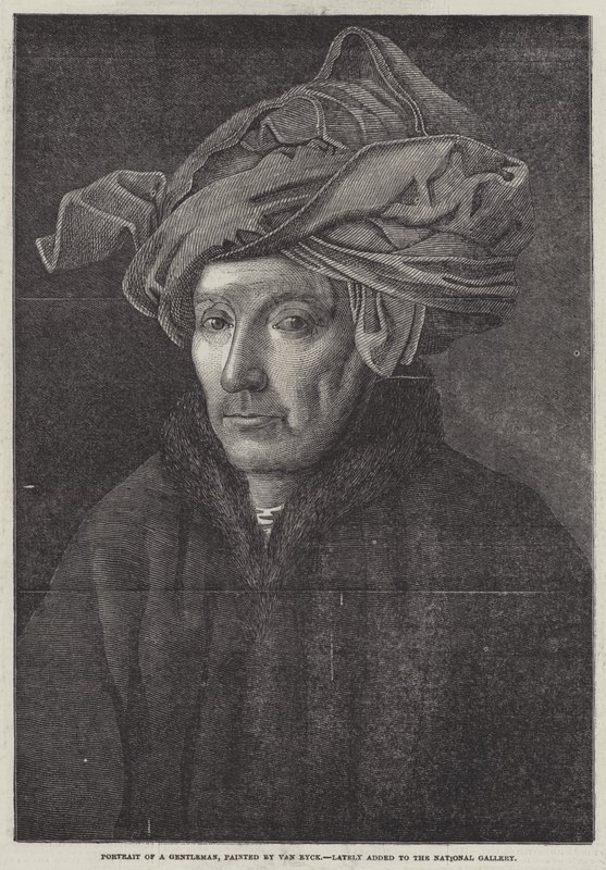 Portrét gentlemana od Jan van Eyck