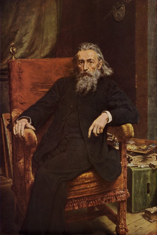 Autoportrét polského malíře Jana Matejka, 1892 od Jan Alojzy Matejko