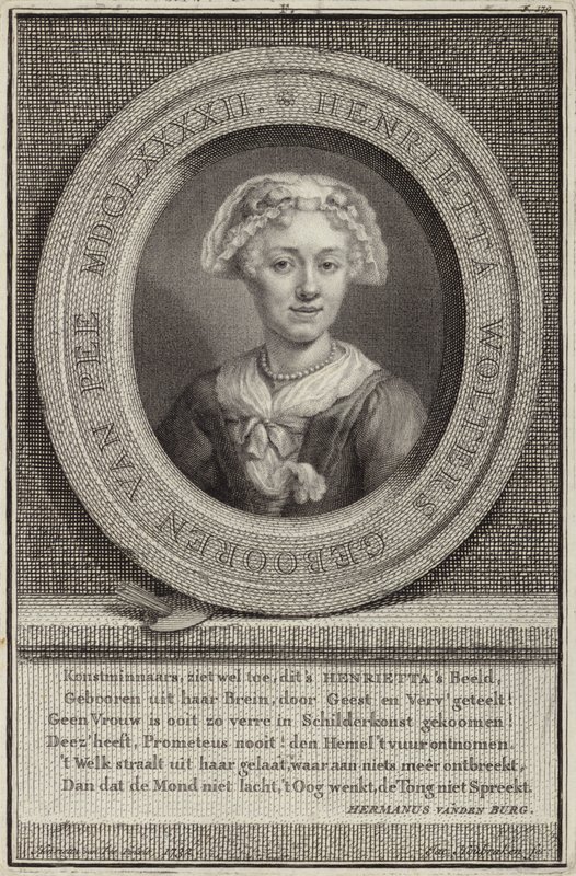 Portrét OP Henrietta von Bee od Jan Maurits Quinckhardt